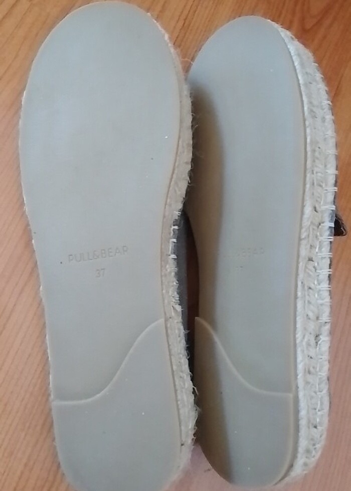 Pull&bear yazliik ayakkabı  - Görsel 3