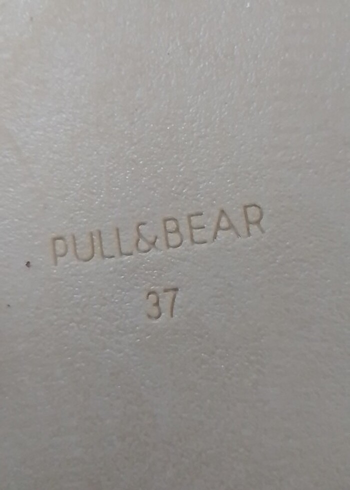 Pull&bear yazliik ayakkabı  - Görsel 4