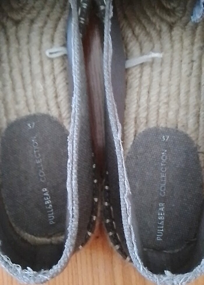 Pull&bear yazliik ayakkabı  - Görsel 5