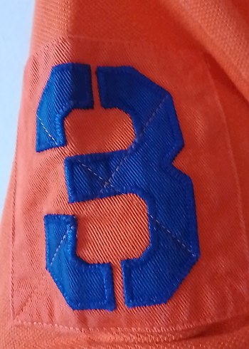 Erkek Turuncu Polo Tişört, Kısa Kollu, Düğmeli - Görsel 7