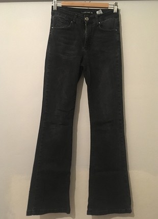 İspanyol Paça Kot Pantalon
