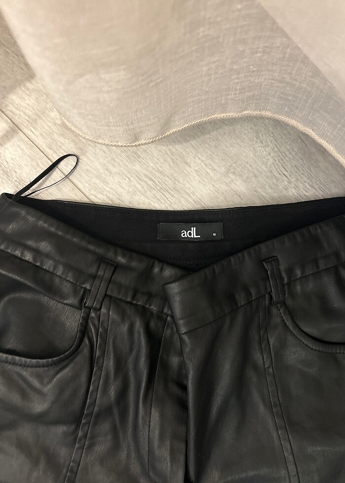 Adl deri pantolon - Görsel 2