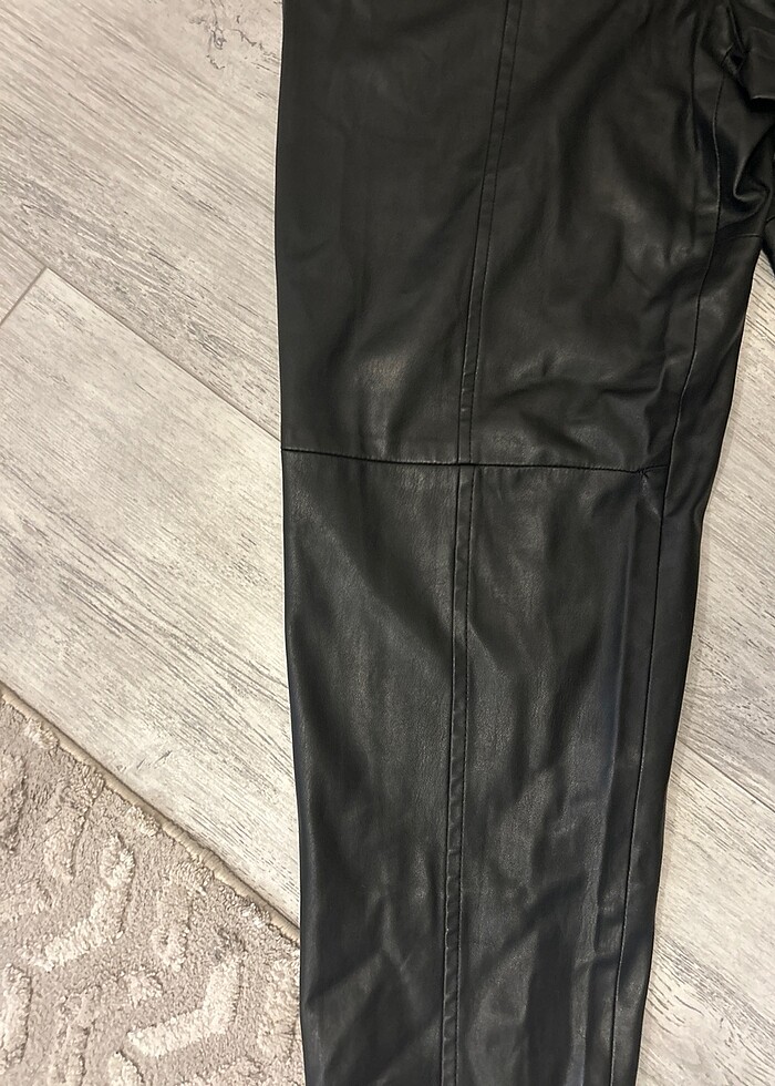 Adl deri pantolon - Görsel 3