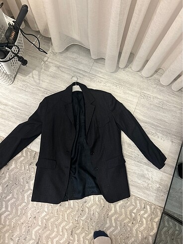 Oversize blazer füme