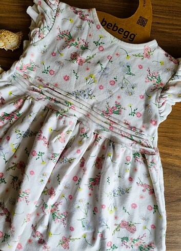 Koton Kids Koton kız bebek cicekli elbise 12-18 ay