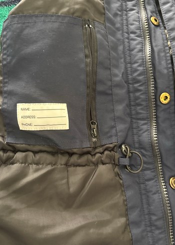 Lacivert Fermuarlı Erkek Çocuk Mont - Görsel 10