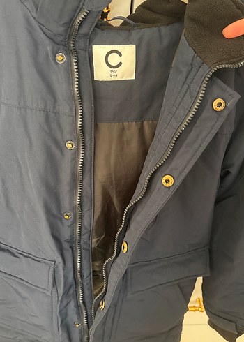 Lacivert Fermuarlı Erkek Çocuk Mont - Görsel 3