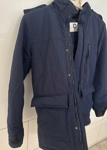 Lacivert Fermuarlı Erkek Çocuk Mont - Görsel 5