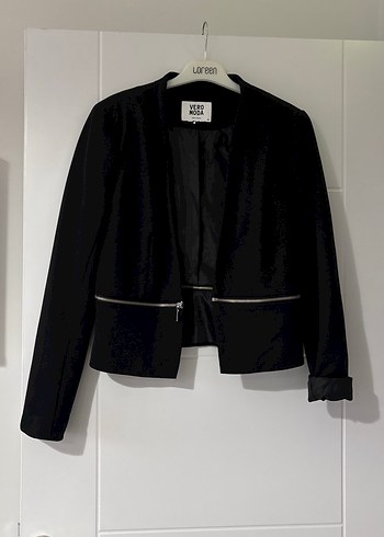 Zara Sik Siyah Kisa Ceket