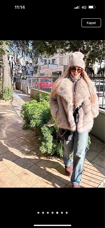 s Beden camel Renk Zara kürk viral