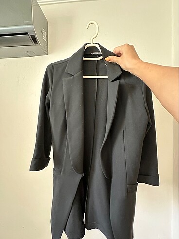 Siyah blazer ceket