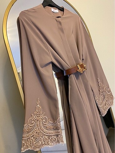 xl Beden camel Renk Ferace