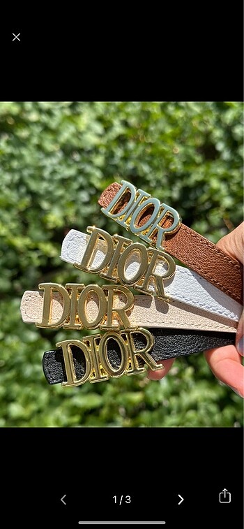 Dior kemer