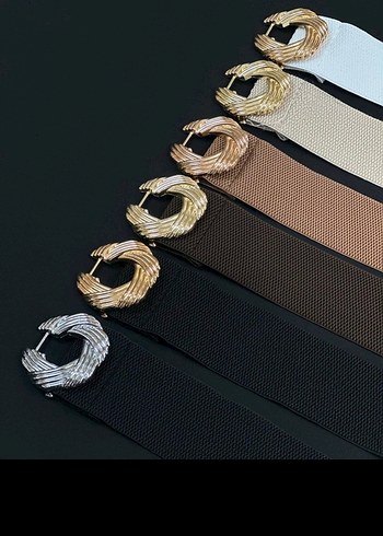 Mango model lastik kemer - Görsel 2