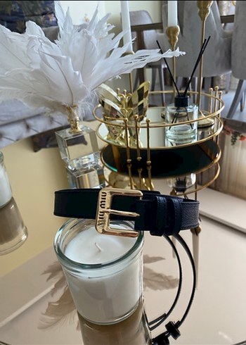 Klasik Zarafet Siyah Deri Kemer - Görsel 3