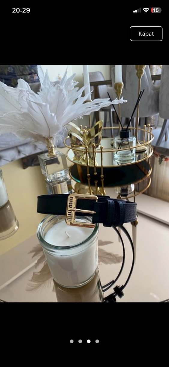 Klasik Zarafet Siyah Deri Kemer - Görsel 3