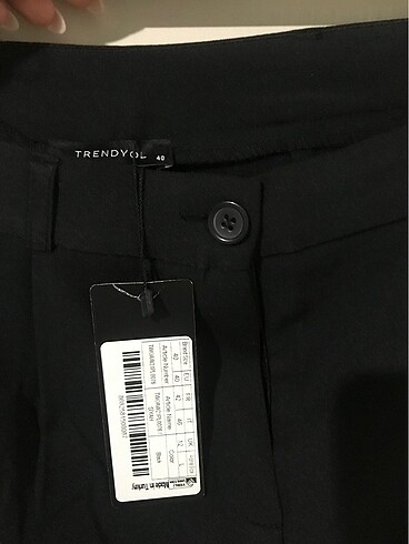 Trendyol bol paça siyah pantolon