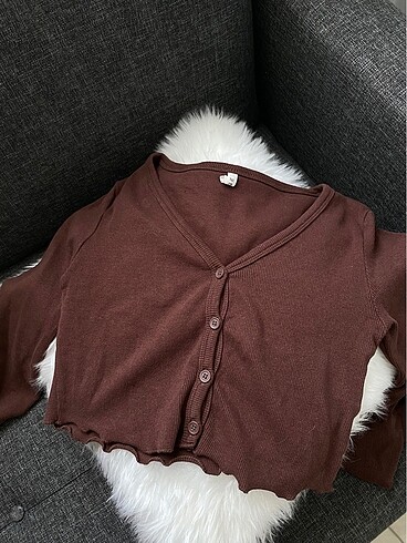 Crop düğmeli body