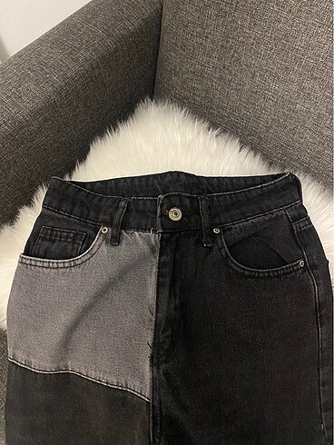 Farklı kumaşlı jean