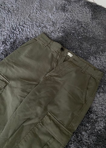 Khaki Kargo Pantolon