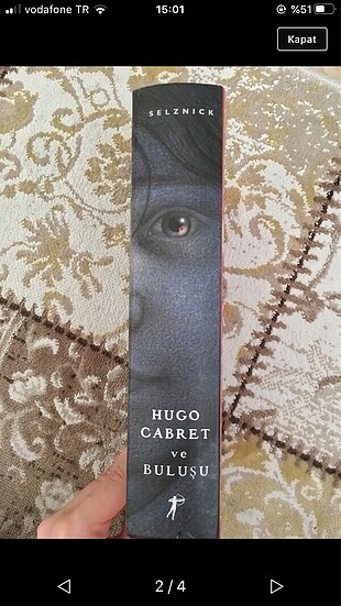  Hugo Cabret ve Buluşu Kitap