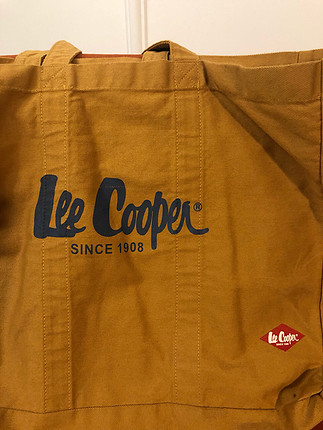 Beden SATILDI - Lee Cooper Oversize kumaş çanta