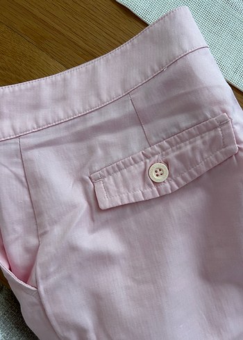 LCW Düğmeli Pembe Mini Şort - Görsel 2