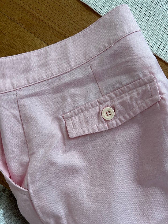 LCW Düğmeli Pembe Mini Şort - Görsel 2