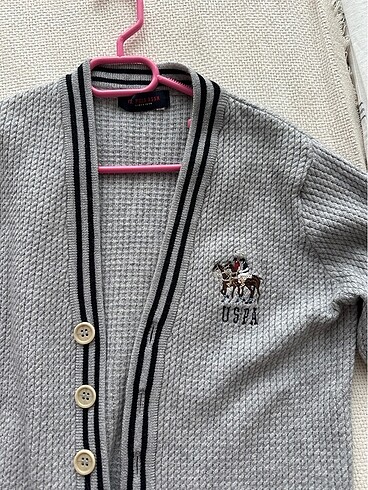 Polo gri hırka - Görsel 2