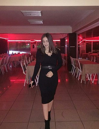 kışlı elbise