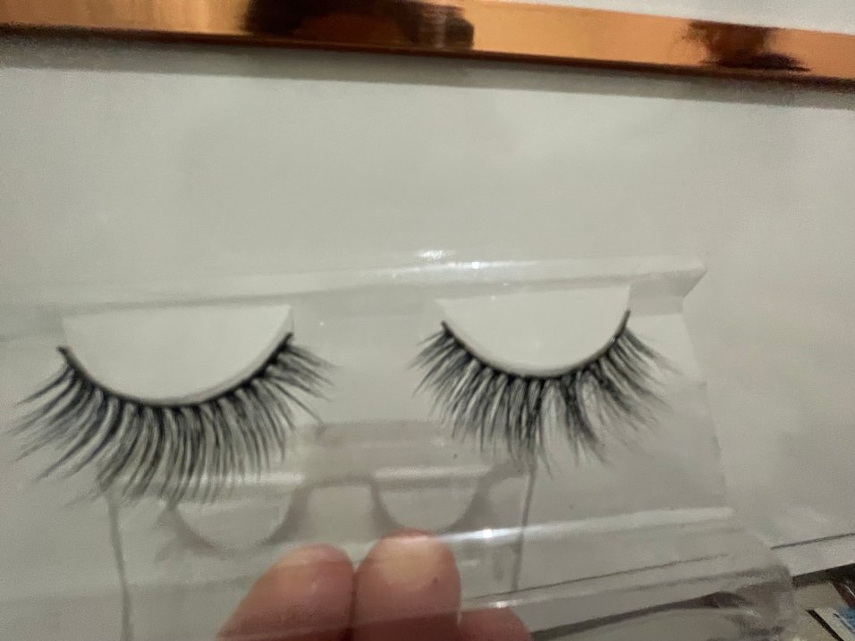 Parlak Bej Takma Kirpik - Görsel 5