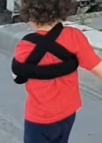 Siyah kol Taşıma Slingi omuz askısı - Görsel 2