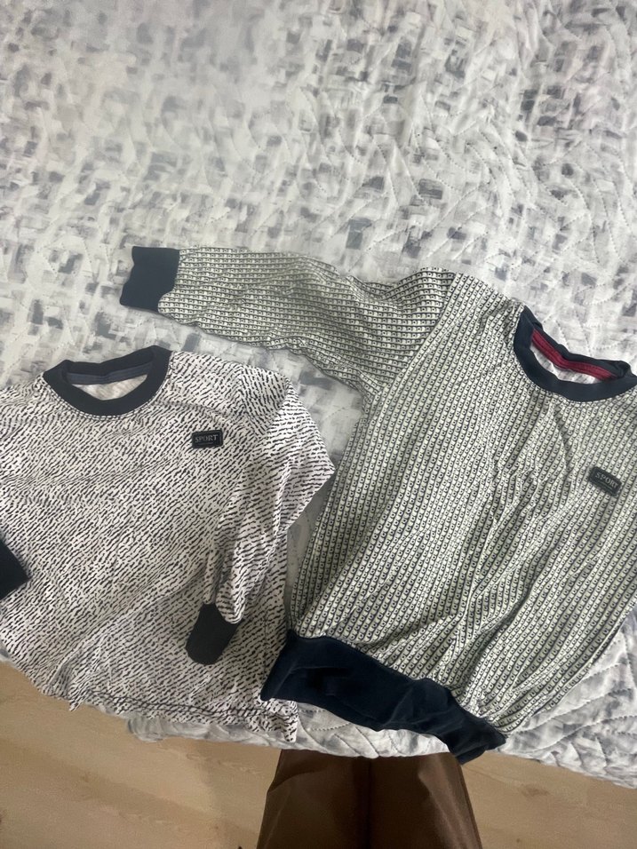 Gri Erkek Çocuk Triko Sweatshirt - Görsel 3