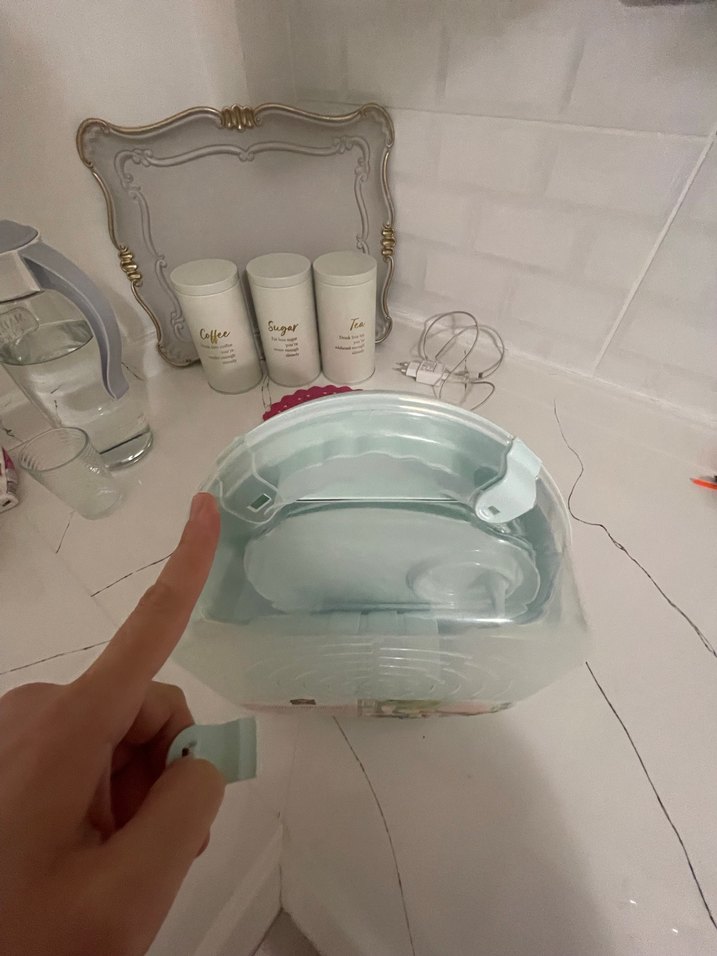 Pastel Renkli Süzgeçli Piknik Seti - Görsel 2