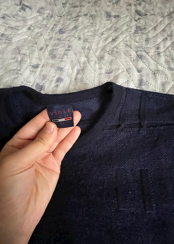 Siyah Uzun Kollu Basic erkek Kazak - Görsel 2