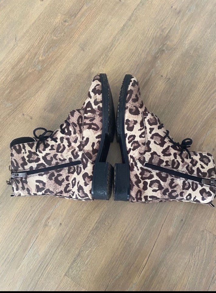 Leopar Desenli Bot - Görsel 3