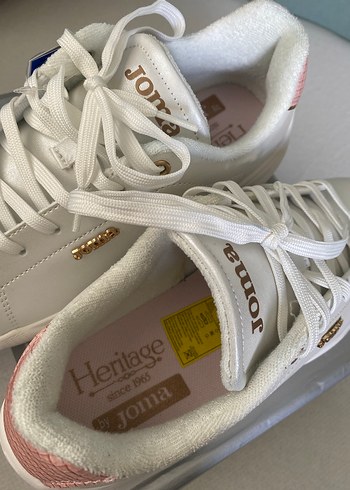 Joma Beyaz Bağcıklı Kadın Spor Ayakkabı - Görsel 6