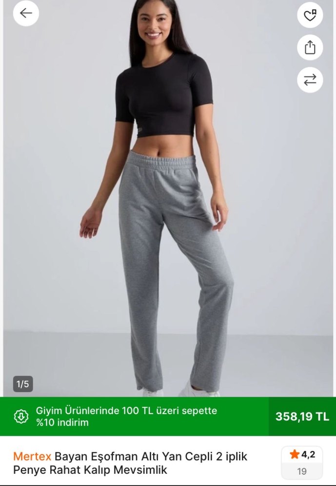 Eşofman altı - Görsel 2