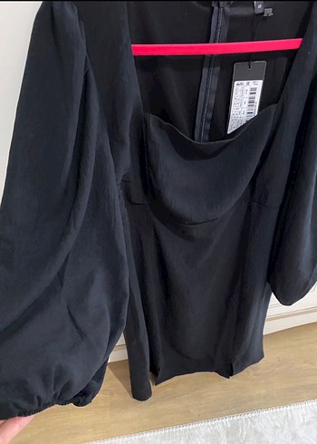 Siyah şık elbise - Görsel 2