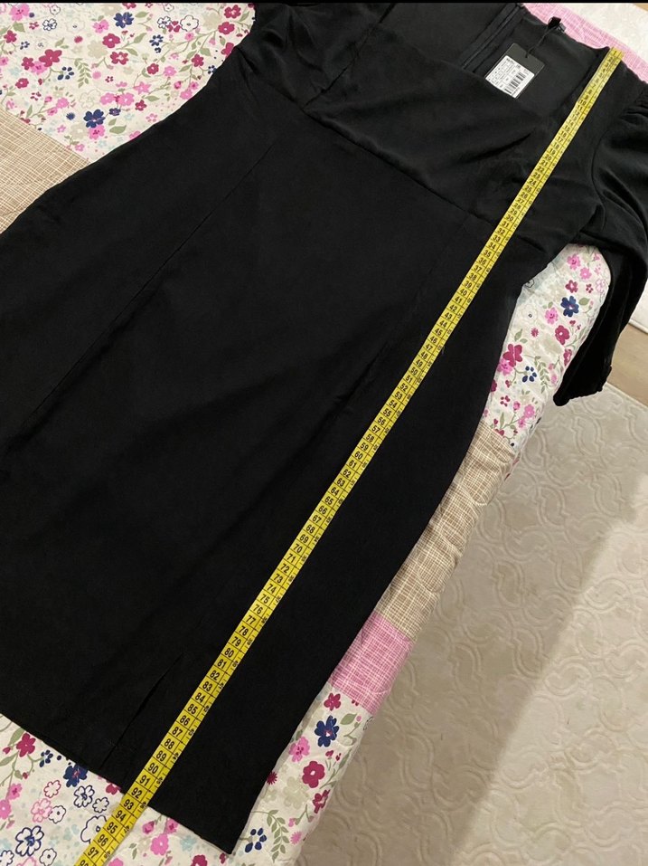 Siyah şık elbise - Görsel 3