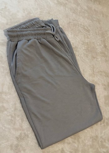 Kadın gri modal kumaş eşofman altı - Görsel 2