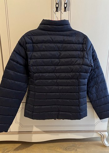 ONLY Lacivert Kısa Fermuarlı Kadın Mont - Görsel 2