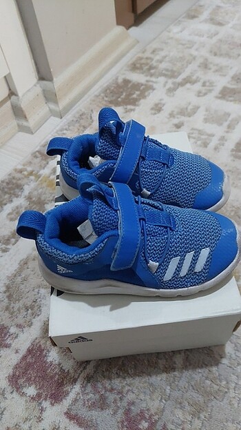 26 Beden mavi Renk 26 numara adidas spor ayakkabı 