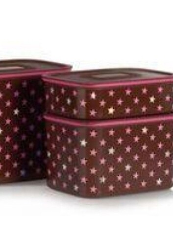 Tupperware yıldızlı su set