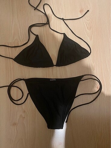 38 Beden siyah Renk Penti bikini takımı