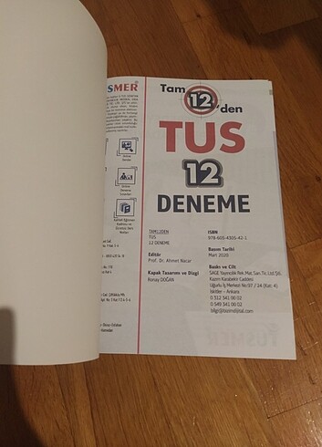  Tus deneme kitabı 