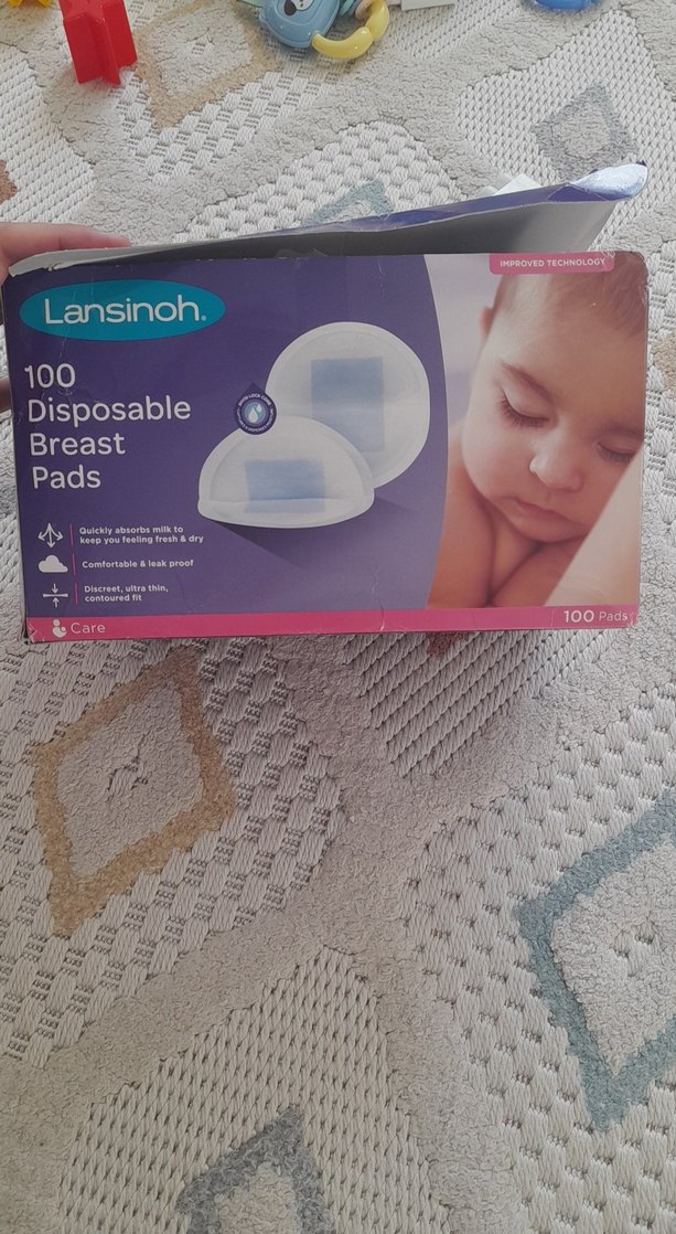 Pembe Pastel Göğüs Pedi - Görsel 2