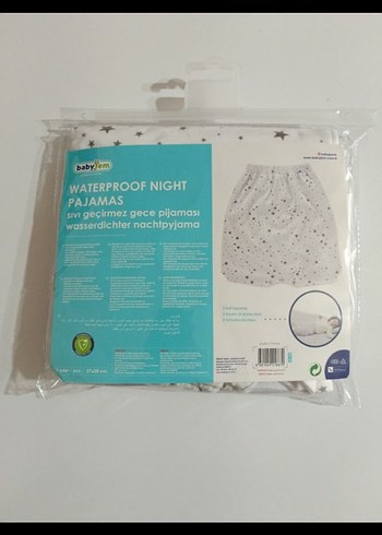 Babyjem Sıvı Geçirmez Gece Pijaması - Görsel 2