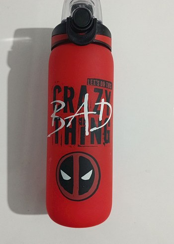 Kırmızı Çocuk Termos Matara 630 ml - Görsel 3