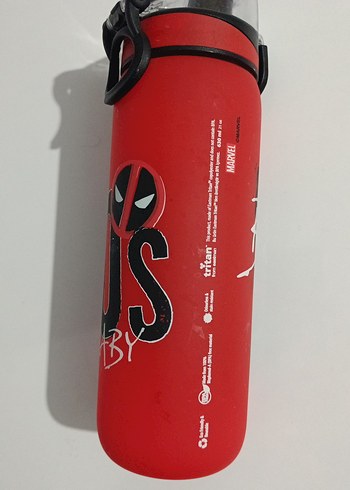 Kırmızı Çocuk Termos Matara 630 ml - Görsel 2